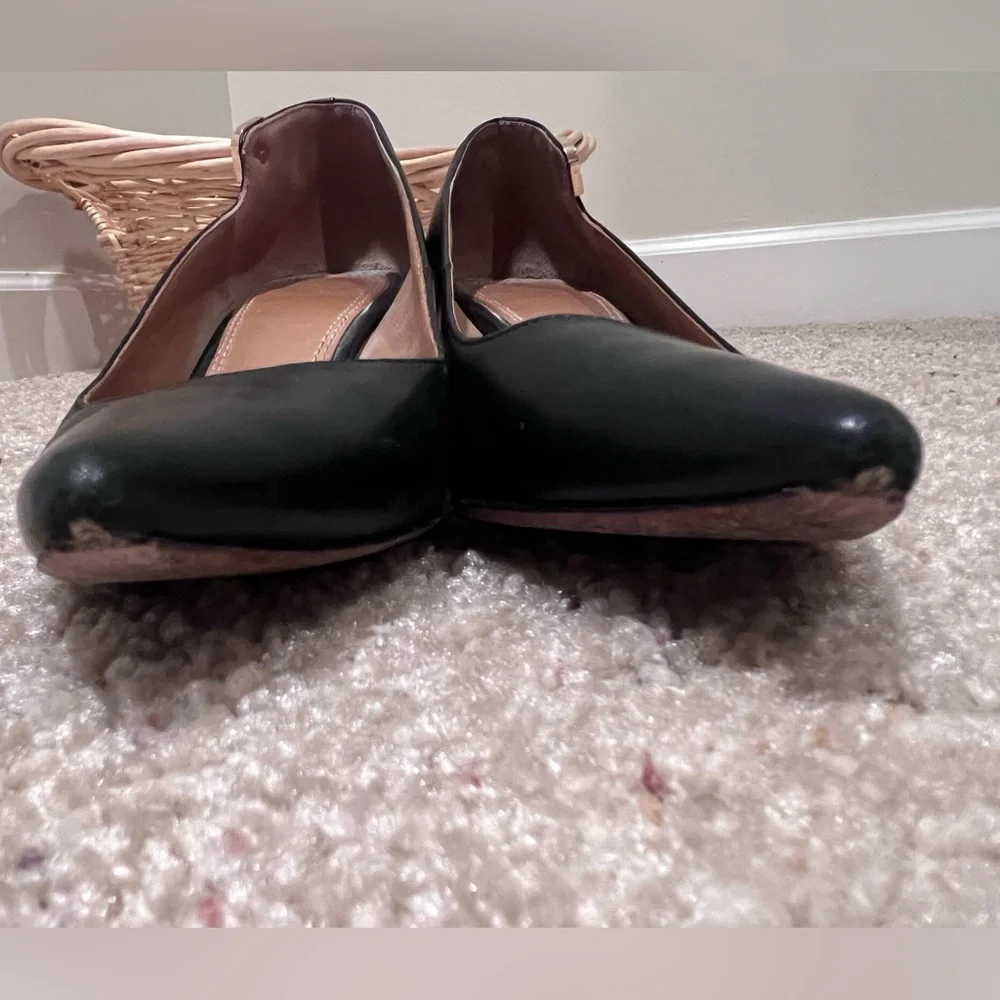 Tory Burch Black Leather Pumps - Picture 7 of 11